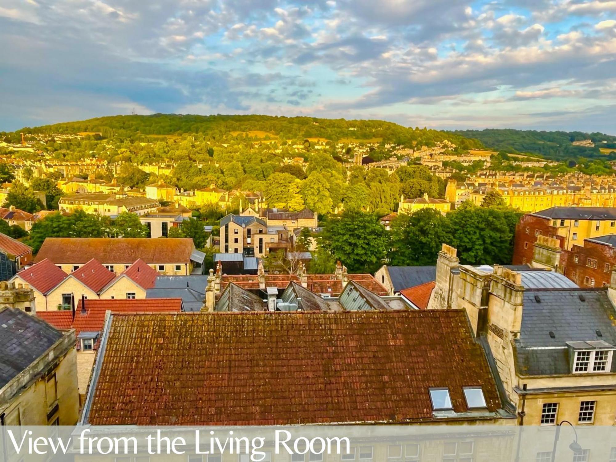The Paragon Penthouse - Stunning Views Over Bath! Eksteriør billede