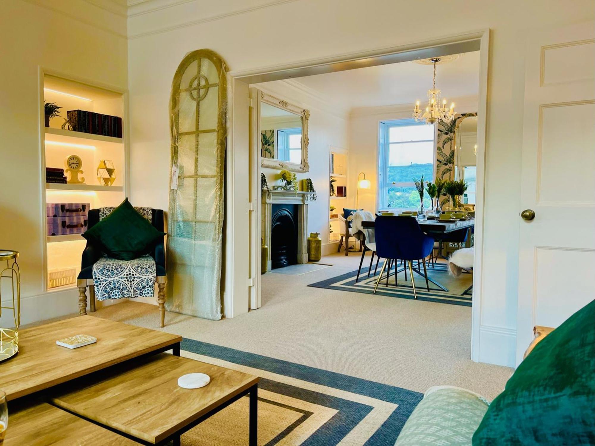The Paragon Penthouse - Stunning Views Over Bath! Eksteriør billede