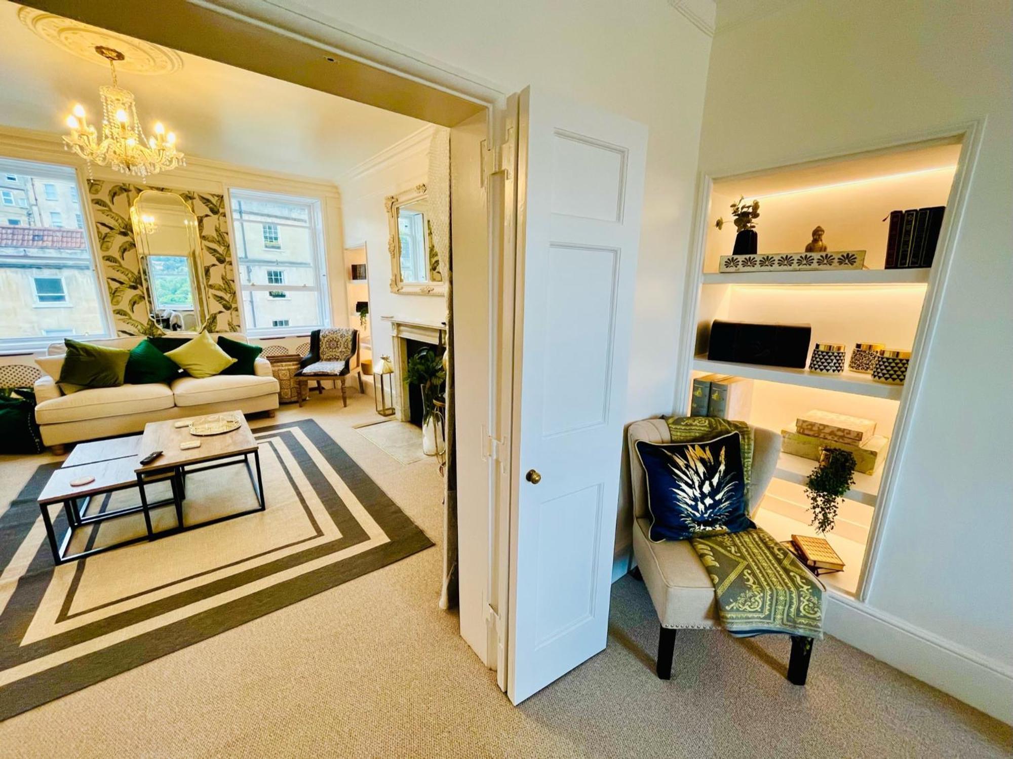 The Paragon Penthouse - Stunning Views Over Bath! Eksteriør billede