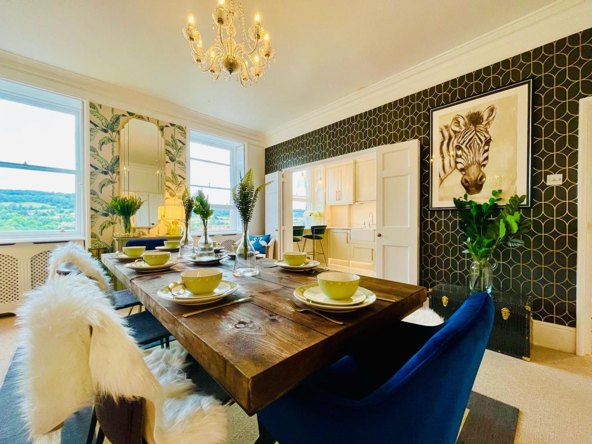 The Paragon Penthouse - Stunning Views Over Bath! Eksteriør billede