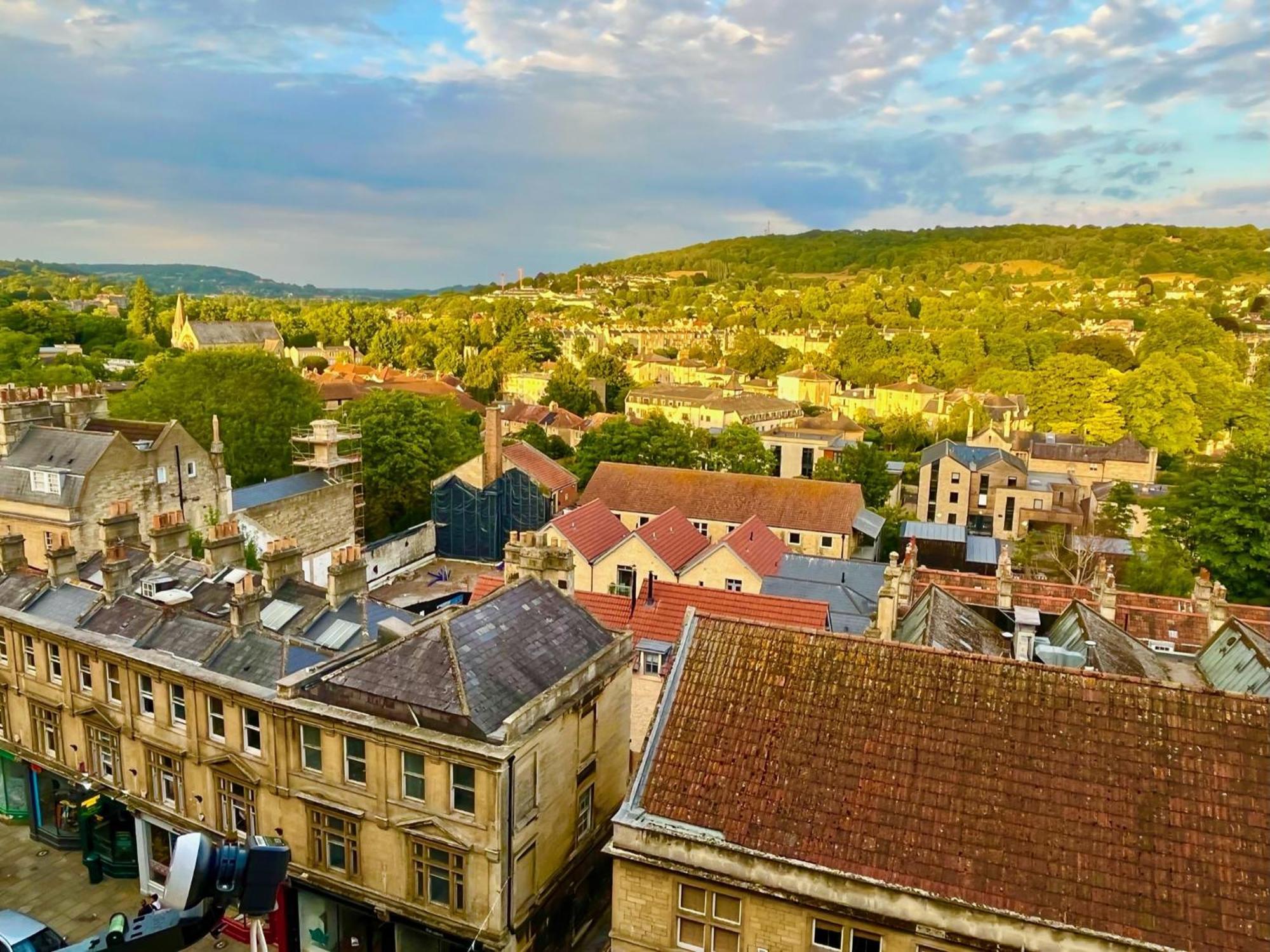 The Paragon Penthouse - Stunning Views Over Bath! Eksteriør billede