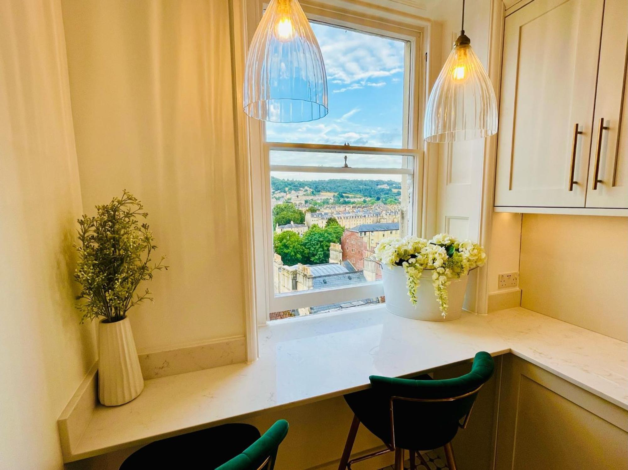 The Paragon Penthouse - Stunning Views Over Bath! Eksteriør billede